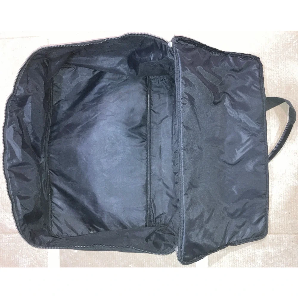 Harley Davidson Travel Duffel Bag Black Motorcycle Luggage Carry On 22”